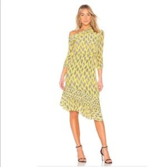 saloni yellow dress
